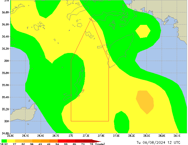 Tu 06.08.2024 12 UTC