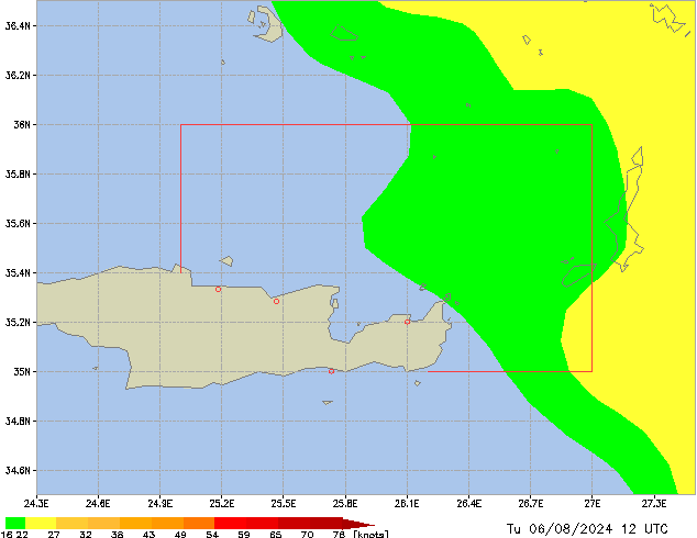 Tu 06.08.2024 12 UTC