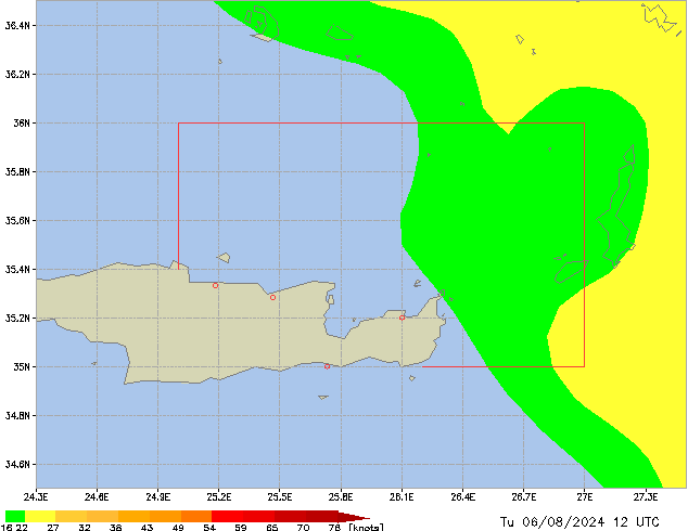 Tu 06.08.2024 12 UTC