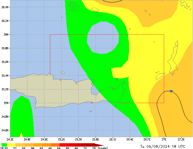 Tu 06.08.2024 18 UTC