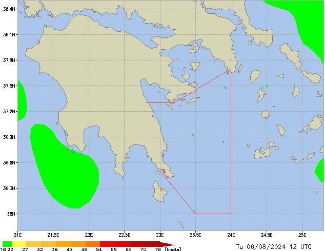 Tu 06.08.2024 12 UTC