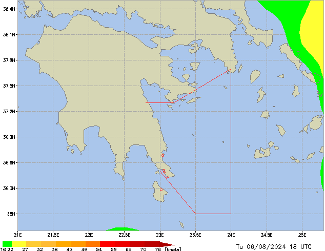 Tu 06.08.2024 18 UTC