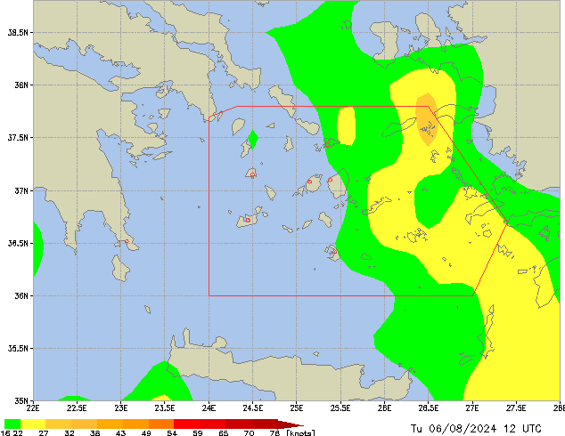 Tu 06.08.2024 12 UTC