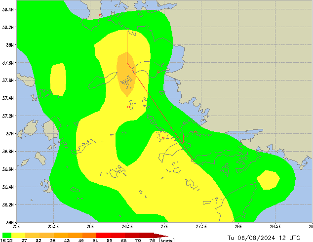 Tu 06.08.2024 12 UTC