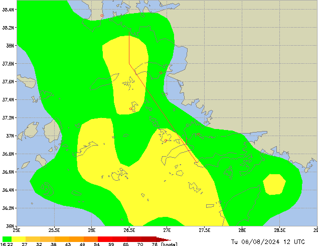 Tu 06.08.2024 12 UTC