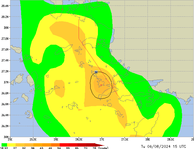 Tu 06.08.2024 15 UTC