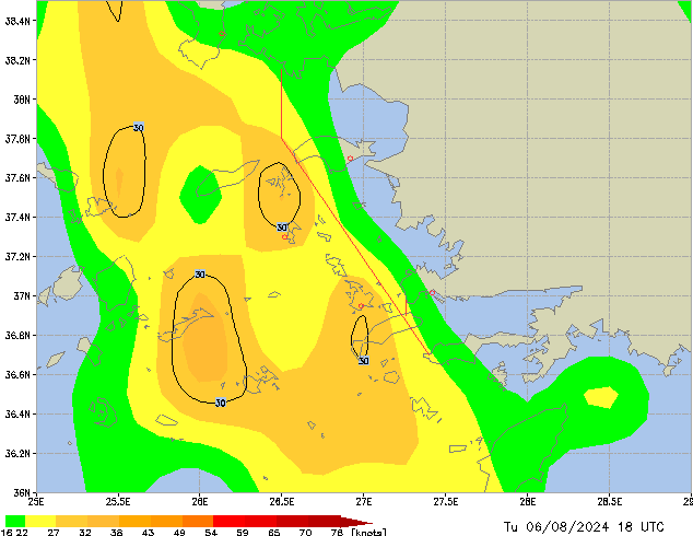 Tu 06.08.2024 18 UTC