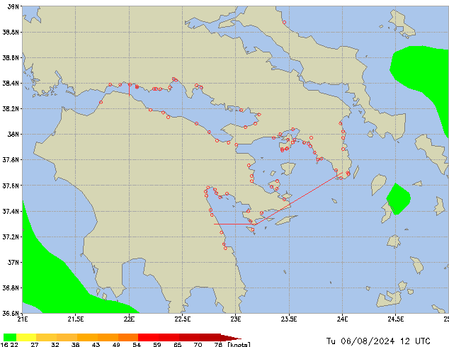 Tu 06.08.2024 12 UTC