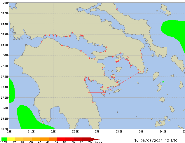 Tu 06.08.2024 12 UTC