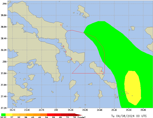 Tu 06.08.2024 00 UTC