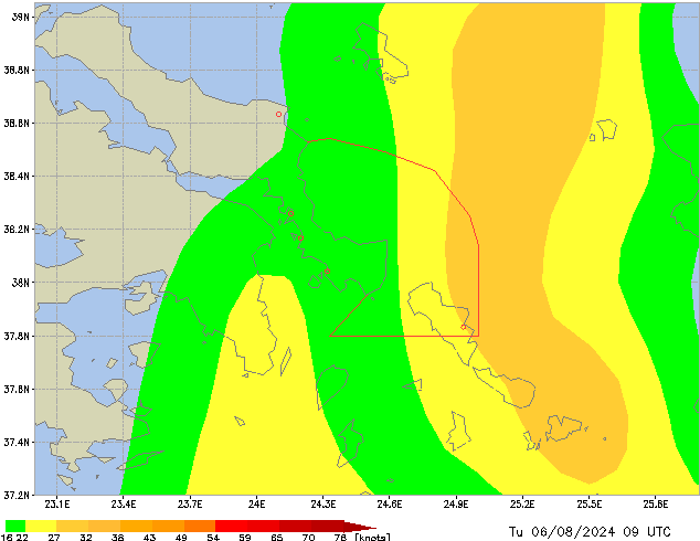 Tu 06.08.2024 09 UTC