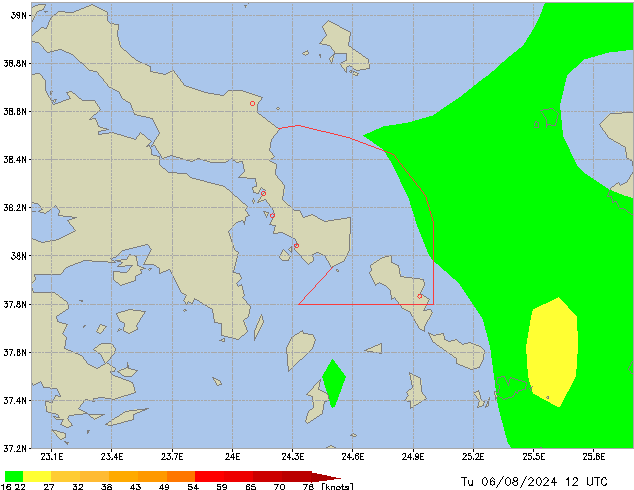 Tu 06.08.2024 12 UTC