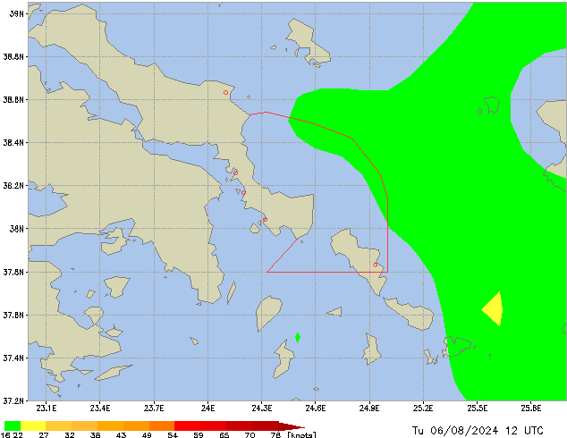 Tu 06.08.2024 12 UTC