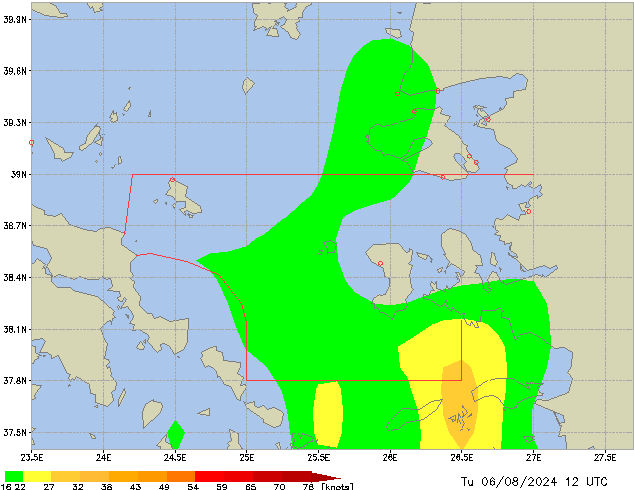 Tu 06.08.2024 12 UTC