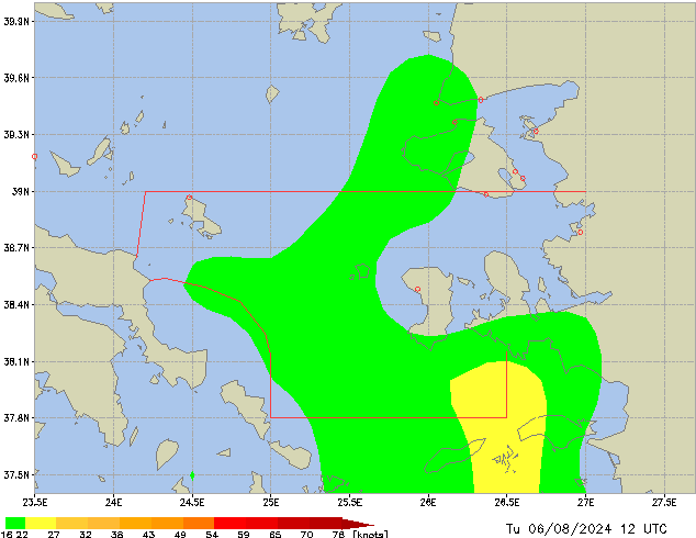 Tu 06.08.2024 12 UTC