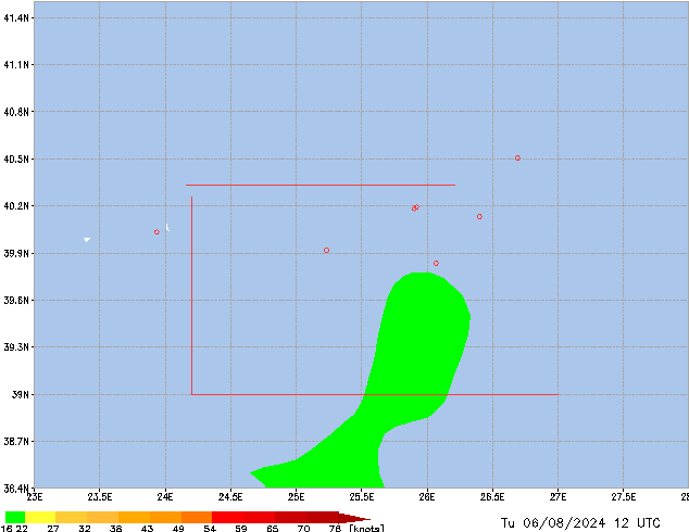 Tu 06.08.2024 12 UTC