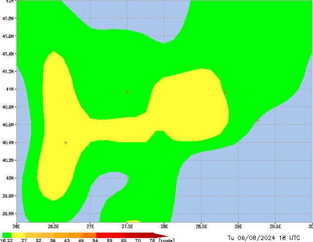 Tu 06.08.2024 18 UTC