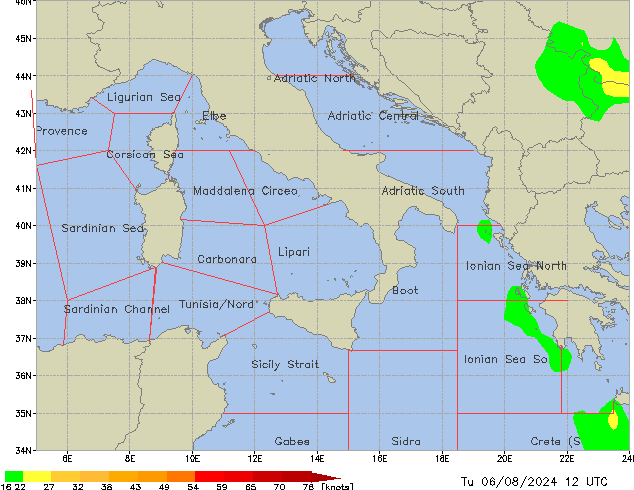 Tu 06.08.2024 12 UTC