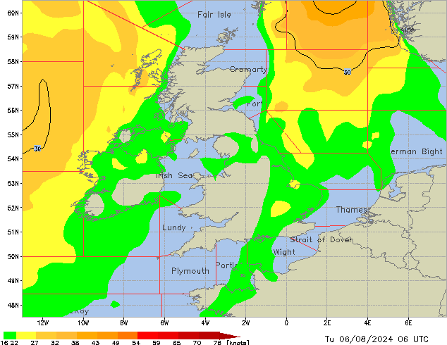 Tu 06.08.2024 06 UTC