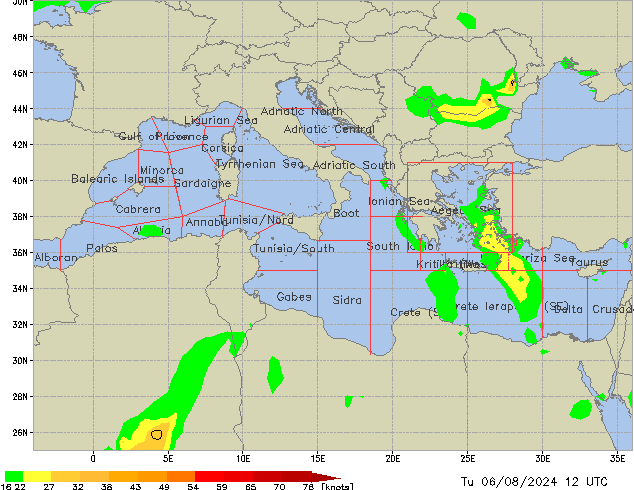 Tu 06.08.2024 12 UTC