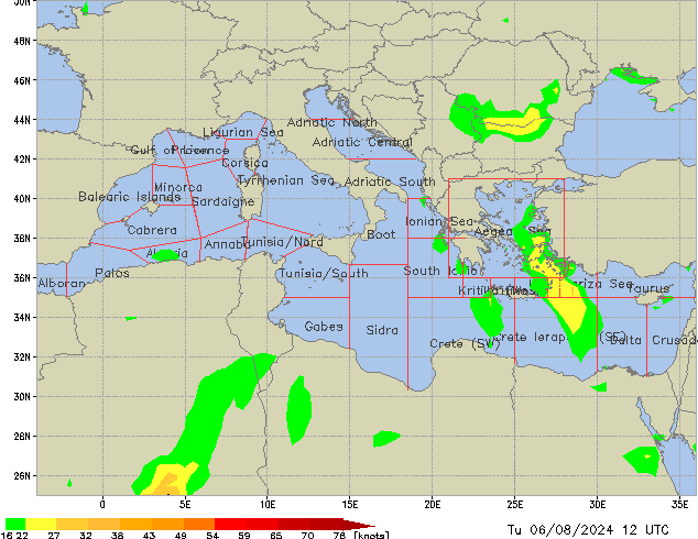 Tu 06.08.2024 12 UTC