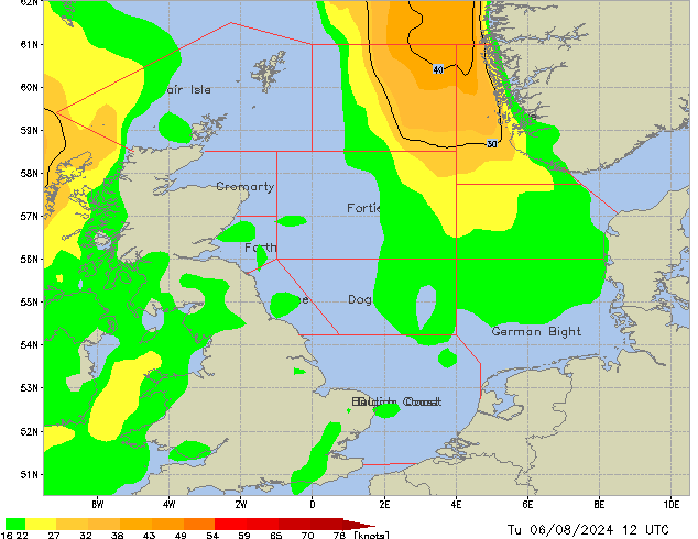 Tu 06.08.2024 12 UTC