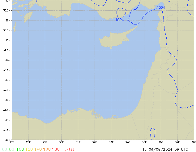 Tu 06.08.2024 09 UTC