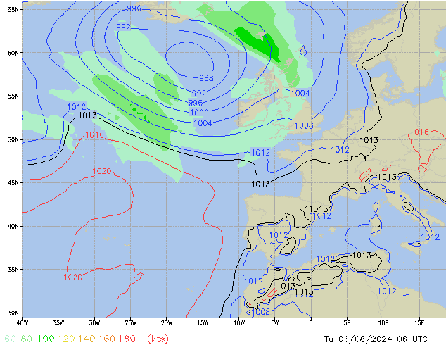 Tu 06.08.2024 06 UTC