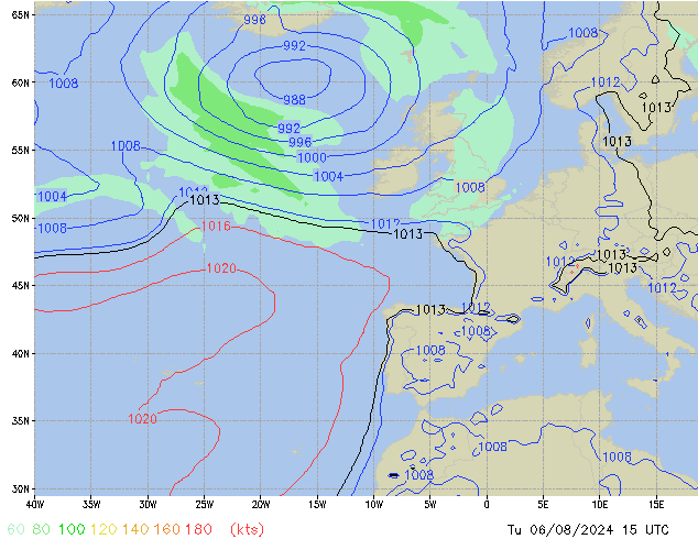 Tu 06.08.2024 15 UTC