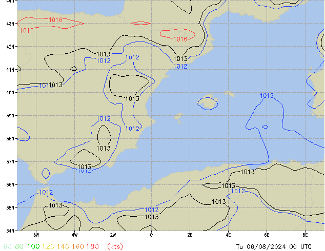 Tu 06.08.2024 00 UTC