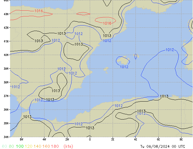 Tu 06.08.2024 00 UTC