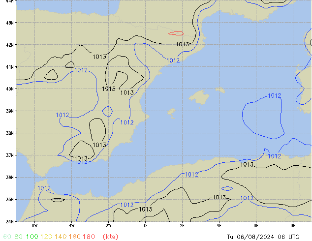 Tu 06.08.2024 06 UTC