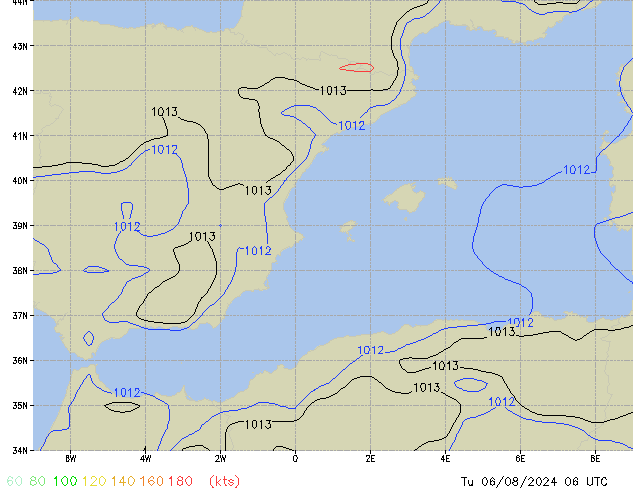 Tu 06.08.2024 06 UTC