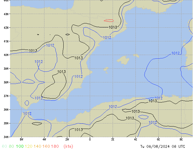 Tu 06.08.2024 06 UTC