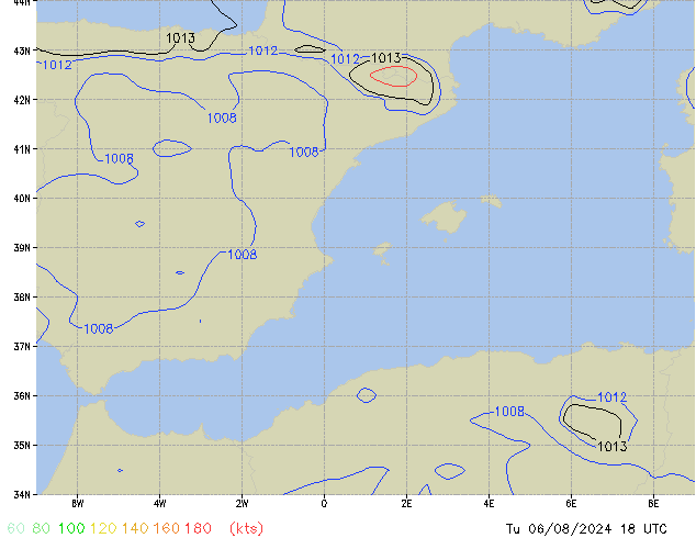 Tu 06.08.2024 18 UTC