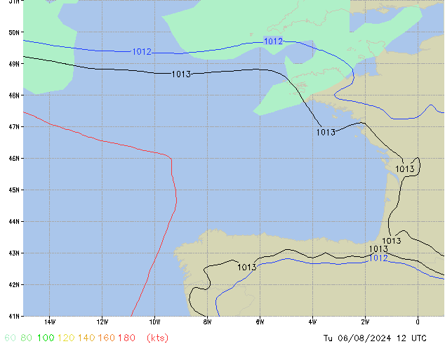 Tu 06.08.2024 12 UTC