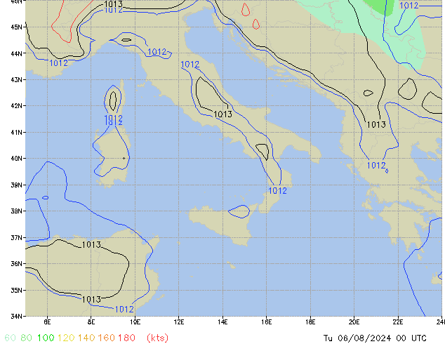 Tu 06.08.2024 00 UTC