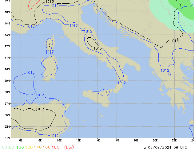 Tu 06.08.2024 06 UTC