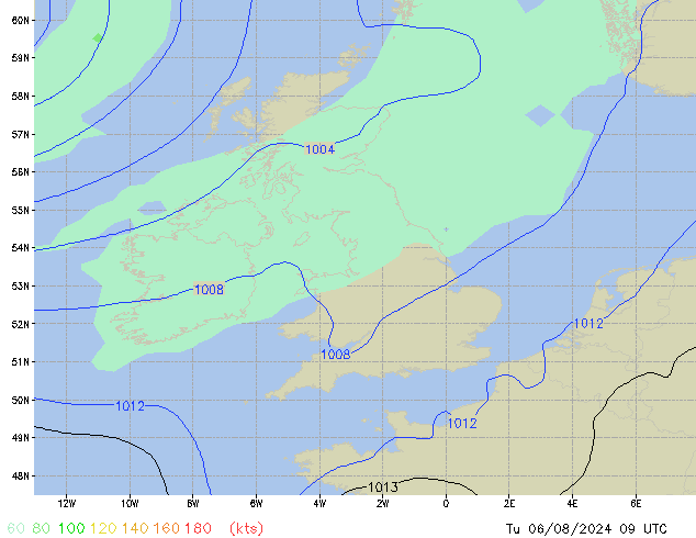 Tu 06.08.2024 09 UTC