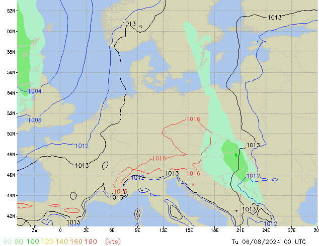 Tu 06.08.2024 00 UTC