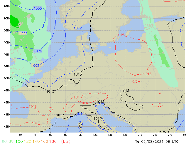 Tu 06.08.2024 06 UTC