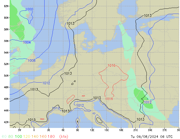 Tu 06.08.2024 06 UTC