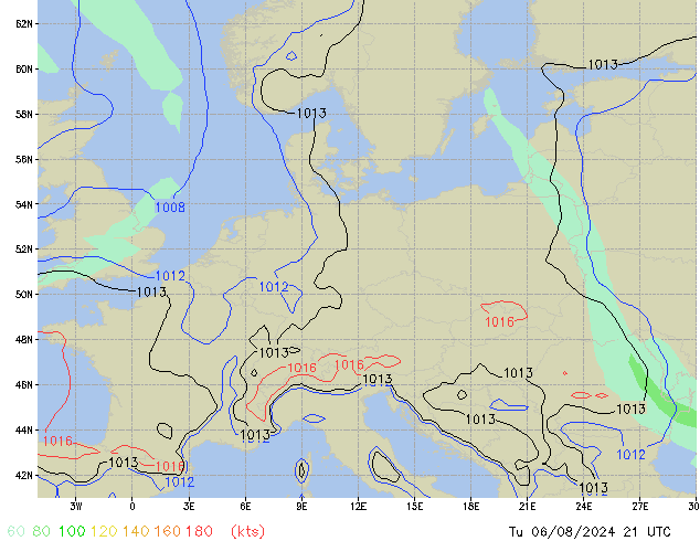 Tu 06.08.2024 21 UTC