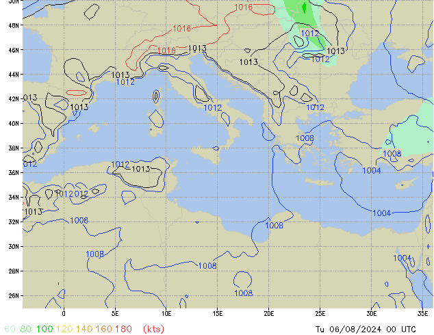 Tu 06.08.2024 00 UTC