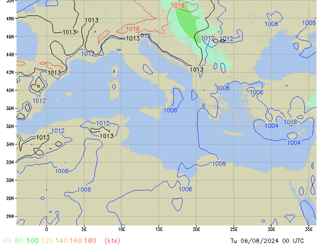 Tu 06.08.2024 00 UTC