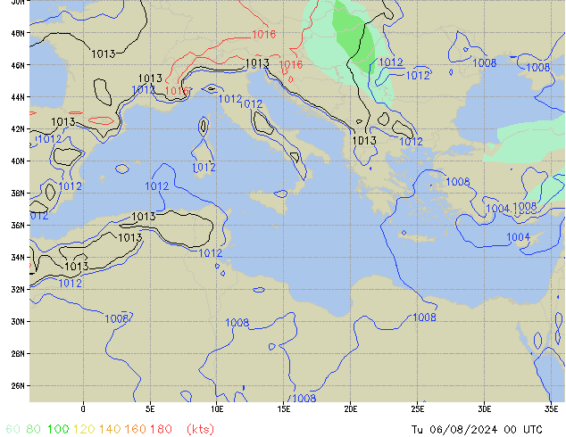 Tu 06.08.2024 00 UTC