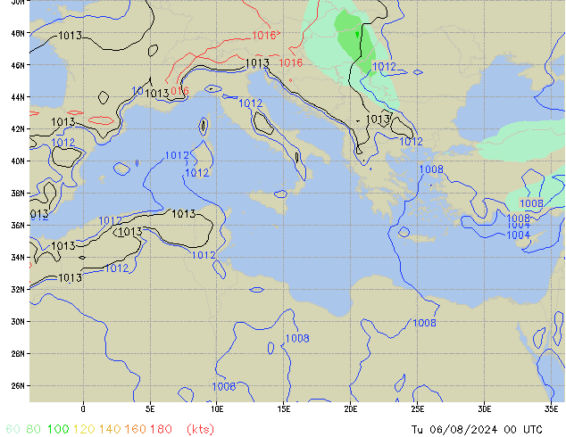 Tu 06.08.2024 00 UTC