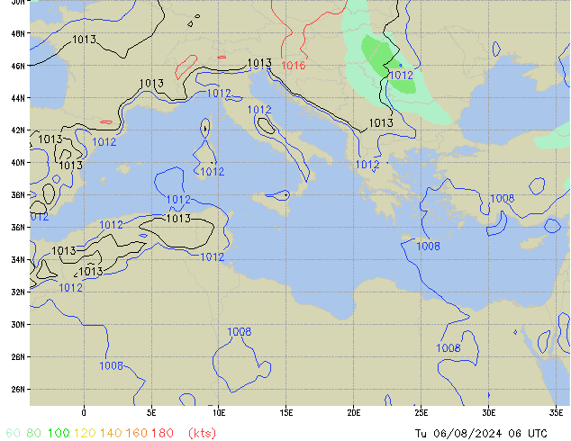 Tu 06.08.2024 06 UTC