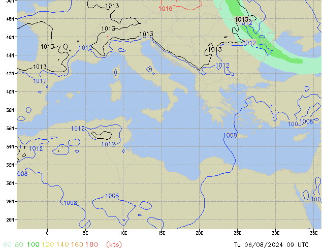 Tu 06.08.2024 09 UTC