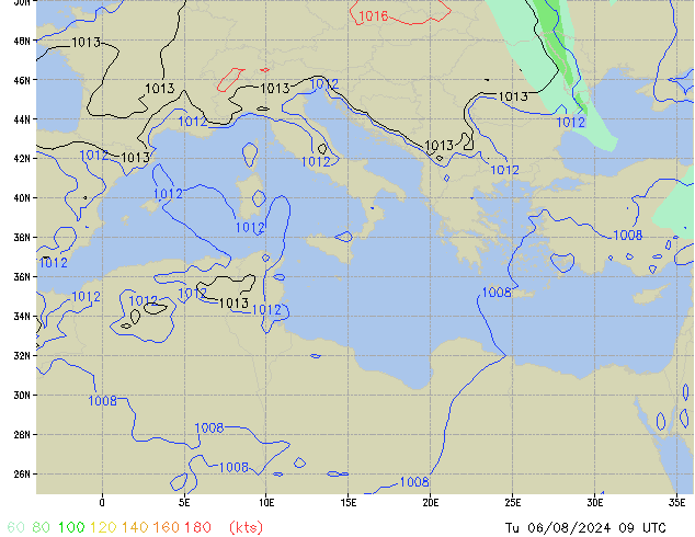 Tu 06.08.2024 09 UTC